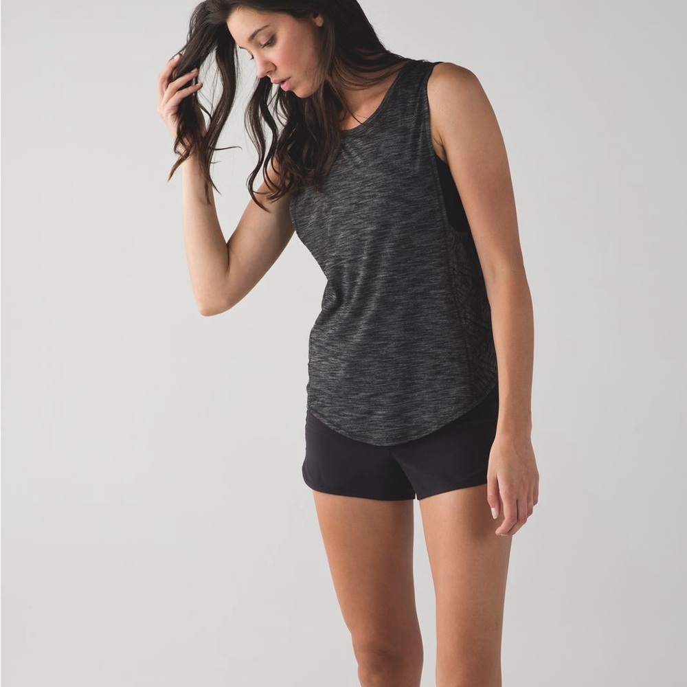 lululemon cross back open tank